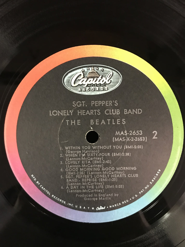 THE BEATLES / SGT PEPPERS LONELY LPレコード The Beatles - Sgt. Peppers Lonely Hearts - 1967 - Vinyl Record LP
