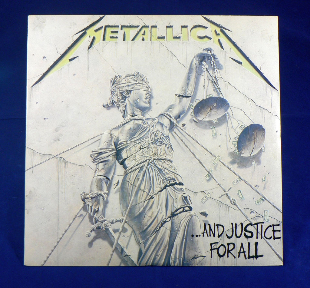 And Justice for All [LP] by Metallica (Vinyl, Sep-1988, Elektra.first  edition 75596081214
