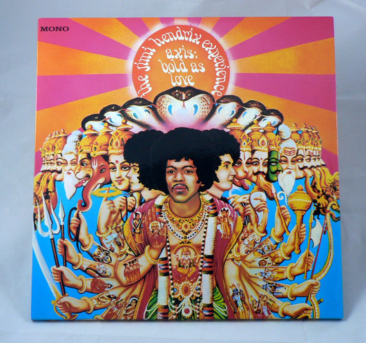 Jimi Hendrix Experience – Axis: Bold As Love LP, Grundman Mono Reissue, NM