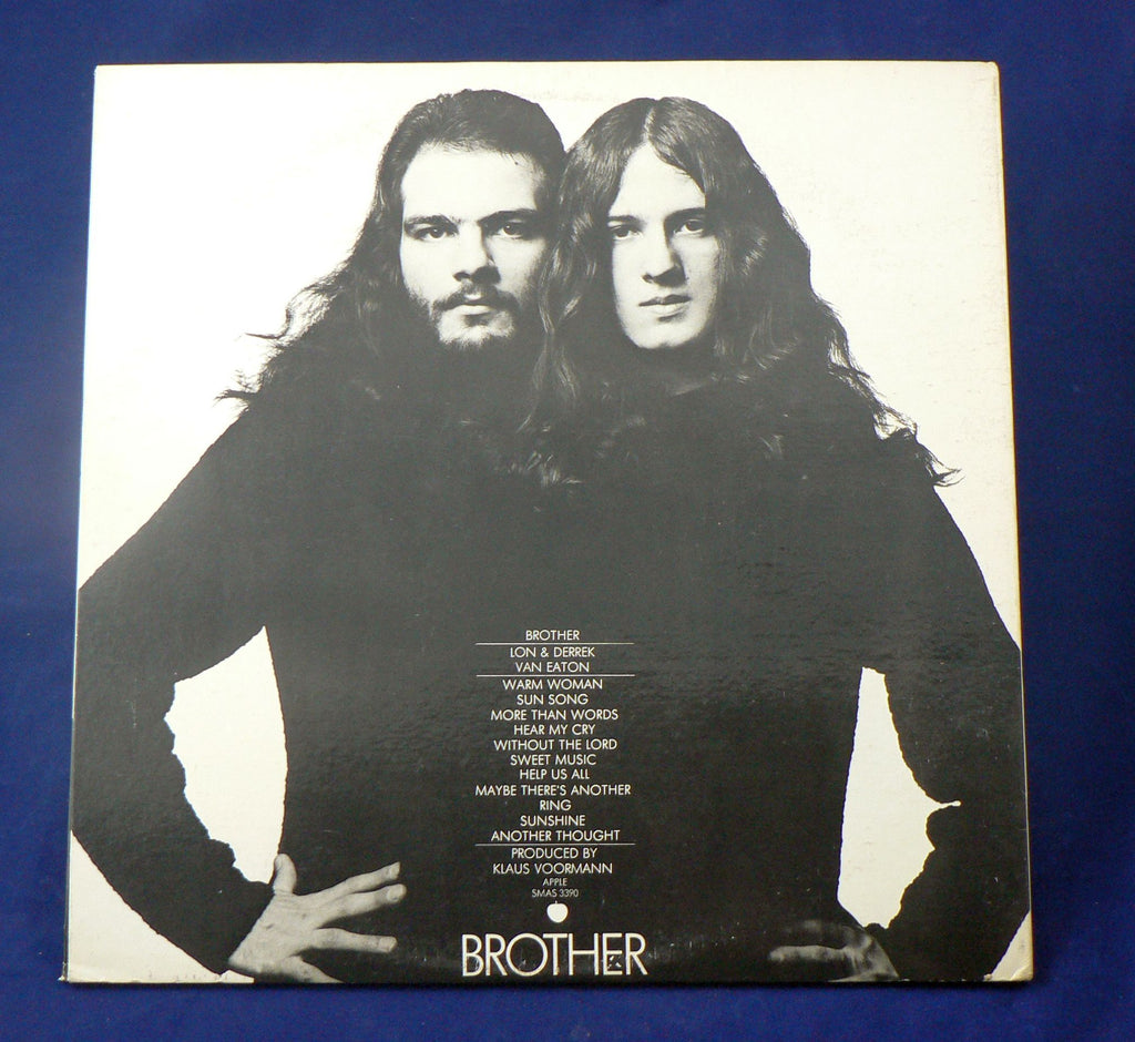 Lon & Derrek Van Eaton ‎– Brother LP, 1st Pressing, VG+