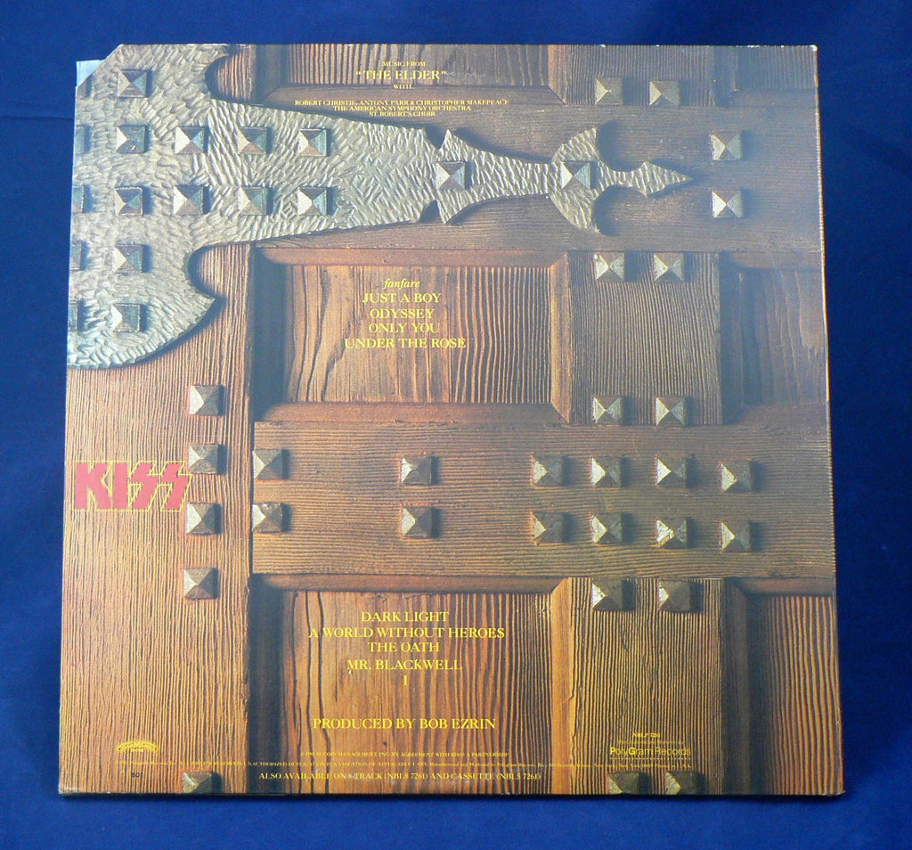 Bravado - (Music From) The Elder - Ltd. Edition Vinyl - KISS - 12'' 1LP  (180g)