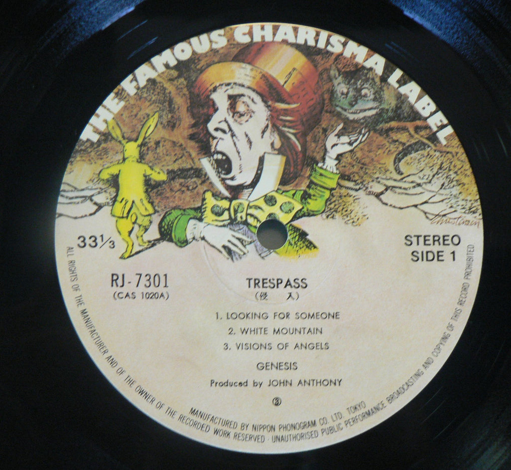 Genesis - Trespass LP, Japanese Import