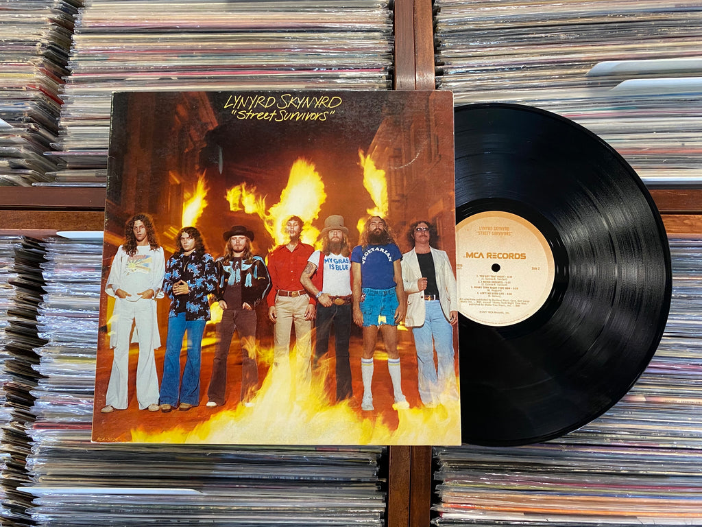 Lynyrd Skynyrd - Street Survivors LP, 1st press With Inserts