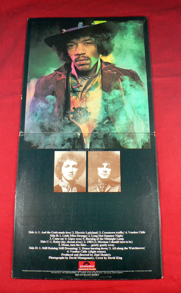 Jimi Hendrix Experience _ Electric Ladyland Double LP, 1973 Reissue UK Nude  Cover