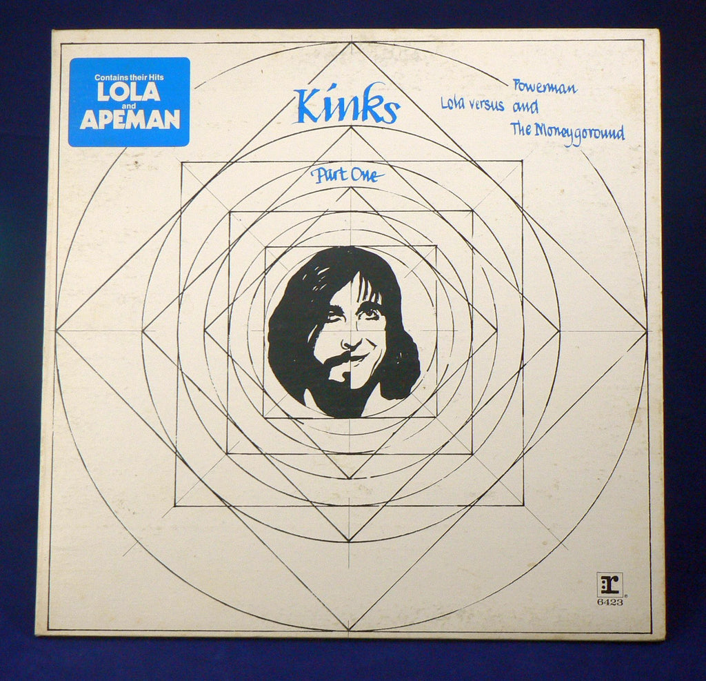 Kinks* ‎– Lola Versus Powerman And The Moneygoround - Part One LP, 1976  Reissue