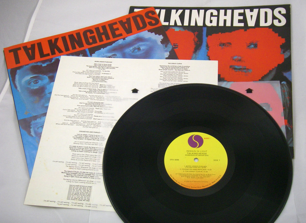 Talking Heads - Remain In Light LP, 1st Pressing – Guitar Gallery