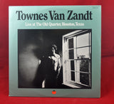 Townes Van Zandt - Live At The Old Quarter, Houston, Texas Double LP, 1st Press, EXC