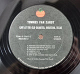 Townes Van Zandt - Live At The Old Quarter, Houston, Texas Double LP, 1st Press, EXC