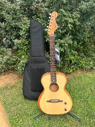 SOLD-FENDER HIGHWAY SERIES  PARLOR SPRUCE-SOLD