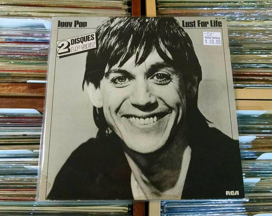 Iggy Pop - Lust For Life Double LP, Import