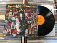 Jim Ed Davis - Keep Me Comin' LP, 1st Press With Inners
