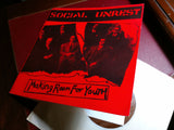 Social Unrest - Making Room For Youth 7"  3-song Single 45rpm