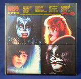 Kiss ‎– Alive II Double LP, 1st Pressing, EXC