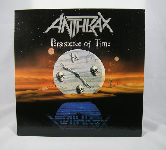Anthrax - Persistence of Time LP, Club Version, Canada Press, NM