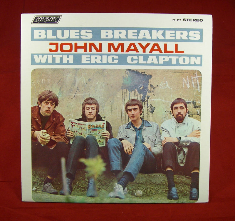 John Mayall with Eric Clapton - Blues Breakers LP, First Press