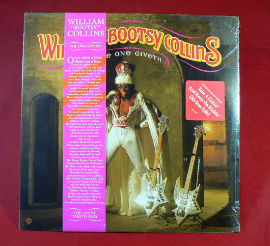 William Bootsy Collins -  The One Giveth, The Count Taketh Away LP, Sealed