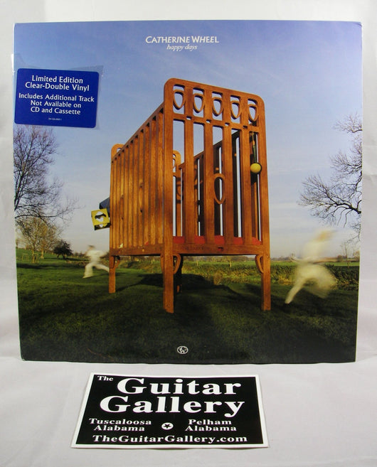 Catherine Wheel - Happy Days Double LP, Clear Vinyl, with Extra Tracks, NM Vinyl
