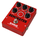 OKKO Dominator MkII High Gain Distortion Pedal, Red