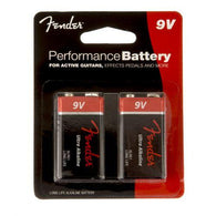 Fender 9 Volt Alkaline Battery 2-Pack
