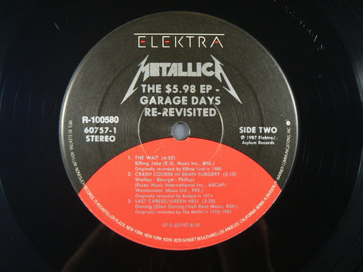 Metallica – Until It Sleeps (1996, Red, Orlake Pressing, Vinyl