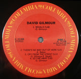 David Gilmour - David Gilmour LP, 1978 1st Pressing