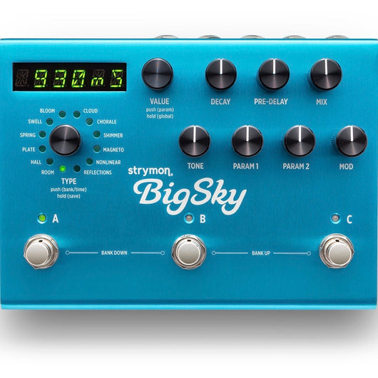 Strymon Big Sky Reverb Pedal [Available In-Store Only]