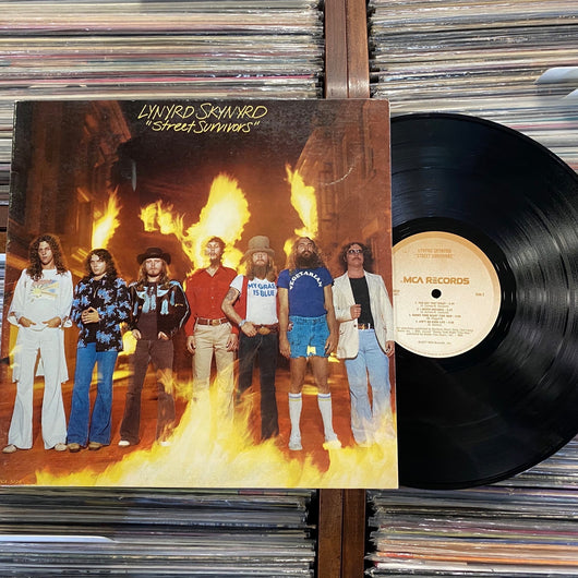 Lynyrd Skynyrd - Street Survivors LP, 1st press With Inserts