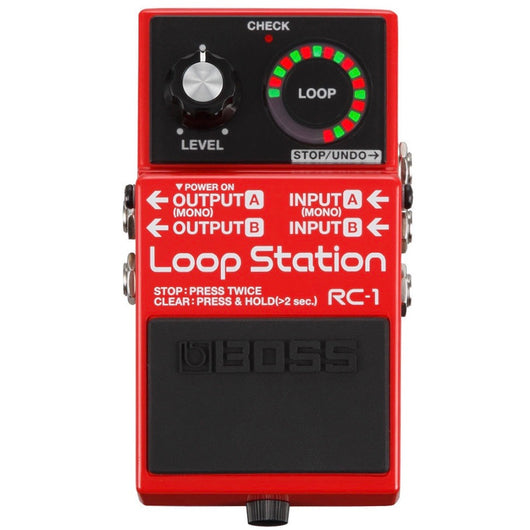 Boss RC-1 Loop Station Looper Pedal – Guitar Gallery of Alabama