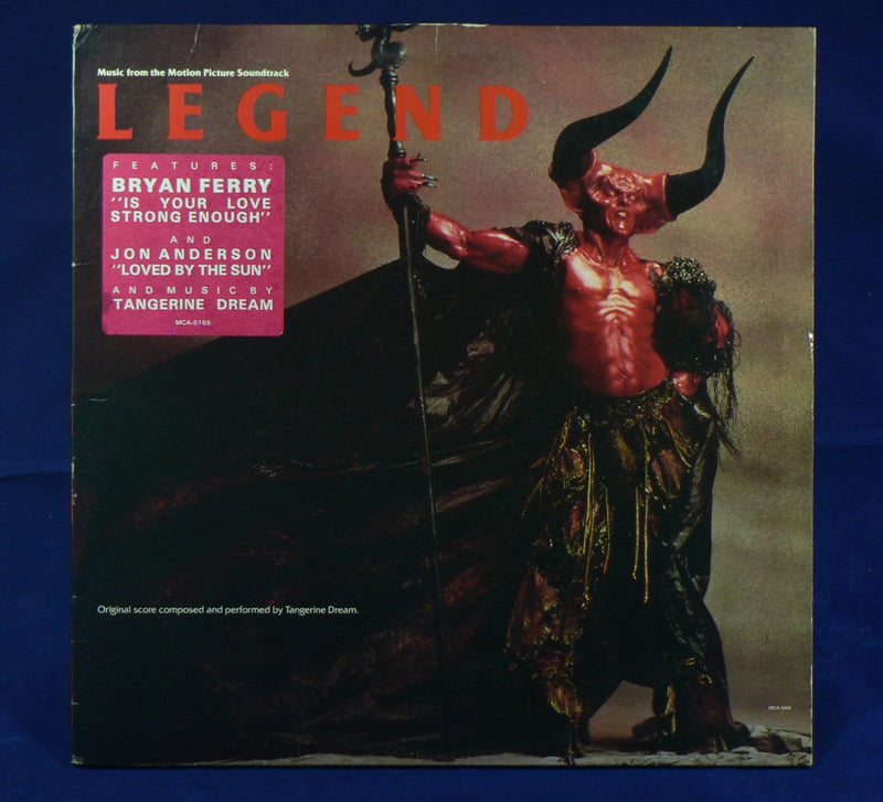 Tangerine Dream - Legend Soundtrack LP, EXC Vinyl – Guitar Gallery