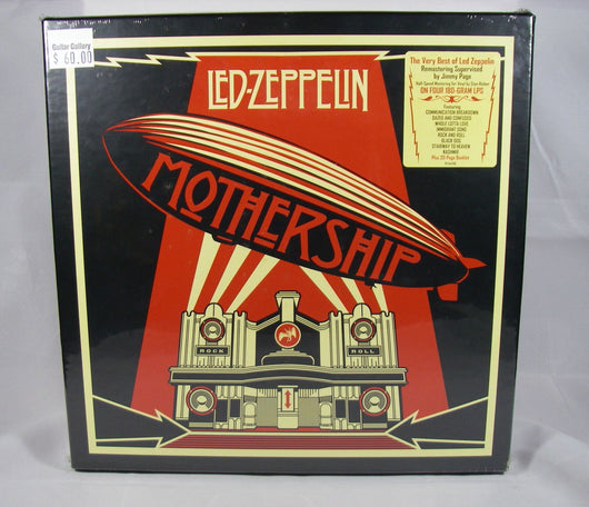 Led Zeppelin - Mothership Box Set, 4 180g LPs With 20 Page Book, Sealed, MINT