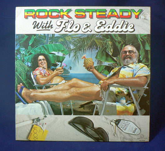 Flo & Eddie ‎– Rock Steady With Flo & Eddie LP, EXC
