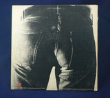 Rolling Stones - Sticky Fingers LP, Warhol Zipper Cover, VG Vinyl