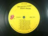 Rolling Stones - Sticky Fingers LP, Warhol Zipper Cover, VG Vinyl