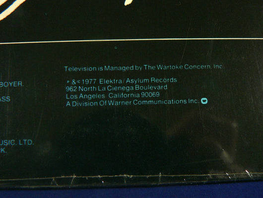 Television - Marquee Moon LP, 1st Pressing, Sealed – Guitar Gallery of  Alabama