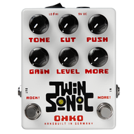 OKKO TwinSonic Dual Pedal with Clean Boost And Overdrive